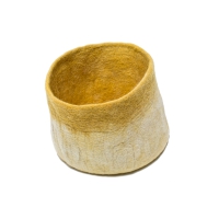 Grande calebasse en feutre - éclat de pollen